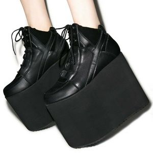 sky high platform shoes